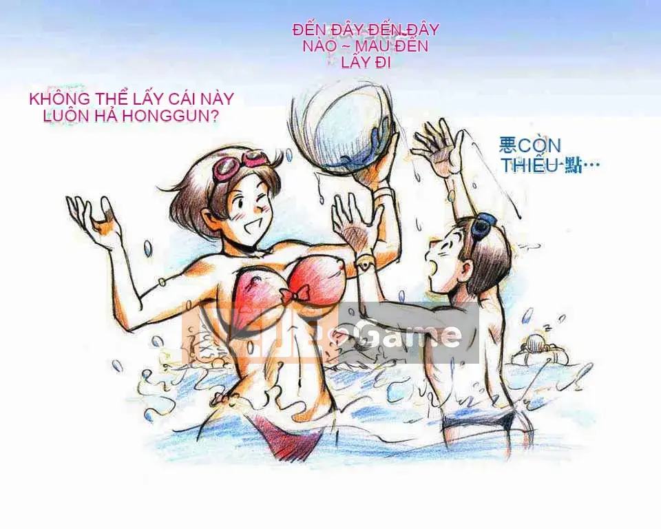 [Name Gakuen 016][pink-noise (Mizuiro Megane)] Mamasho Time Midsummer Pool Hen[Baiduban][60MB]