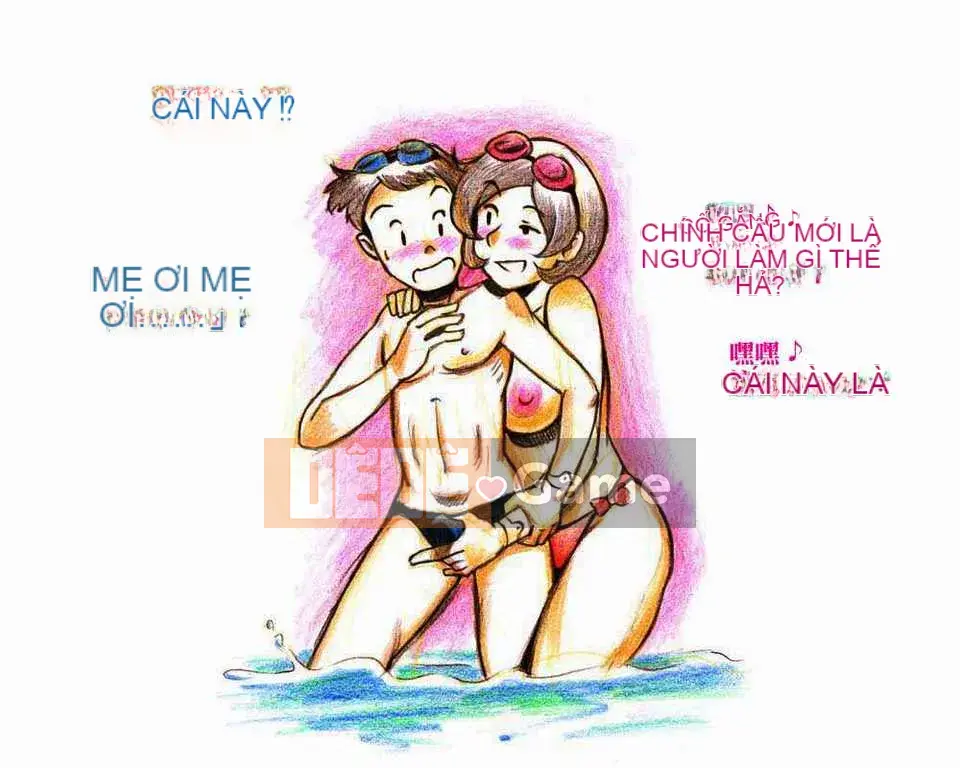 [Name Gakuen 016][pink-noise (Mizuiro Megane)] Mamasho Time Midsummer Pool Hen[Baiduban][60MB]