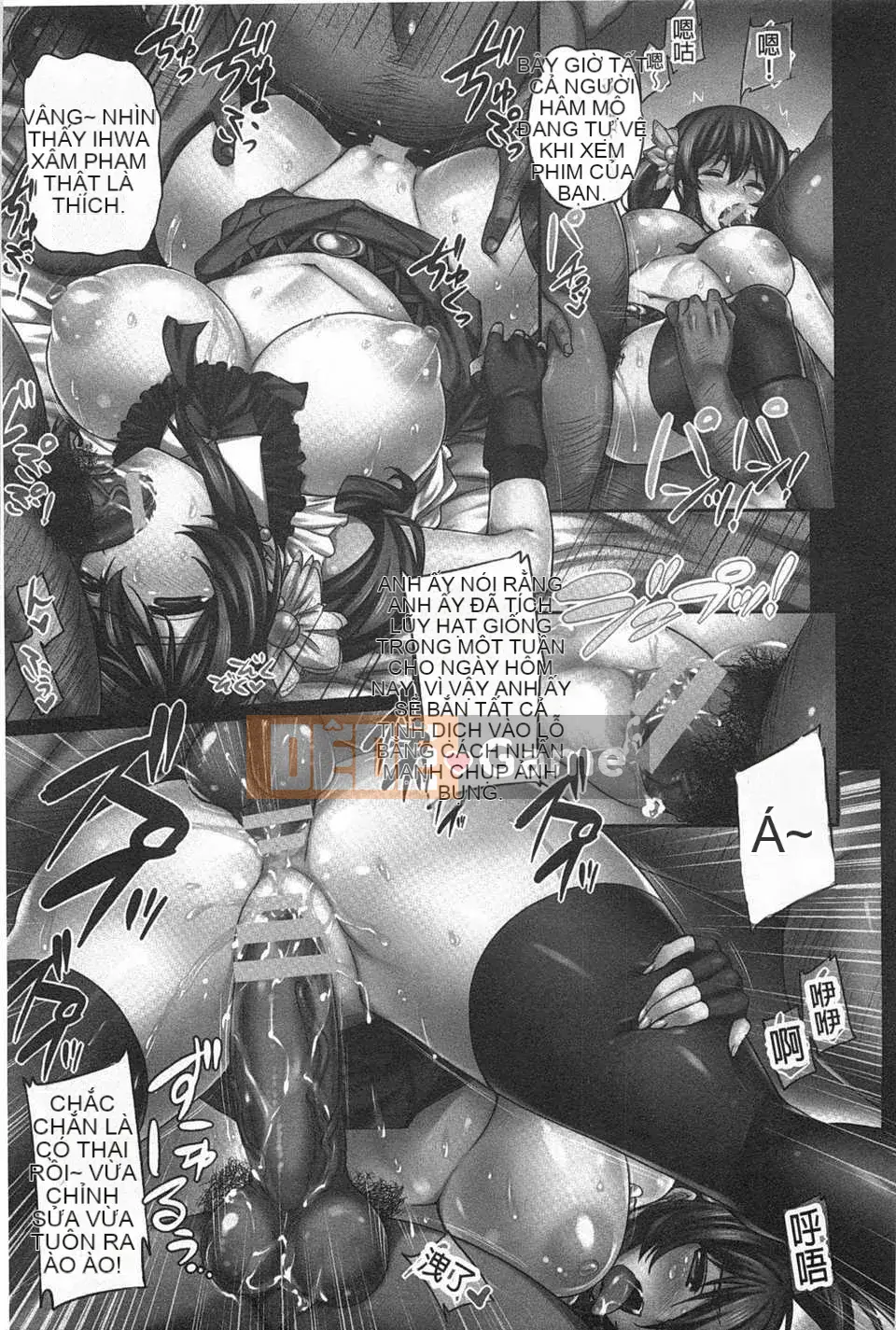 [Abe Inori] Gangbang toàn lỗ [Trung Quốc] [Bản đồ quét bóng tối đen]