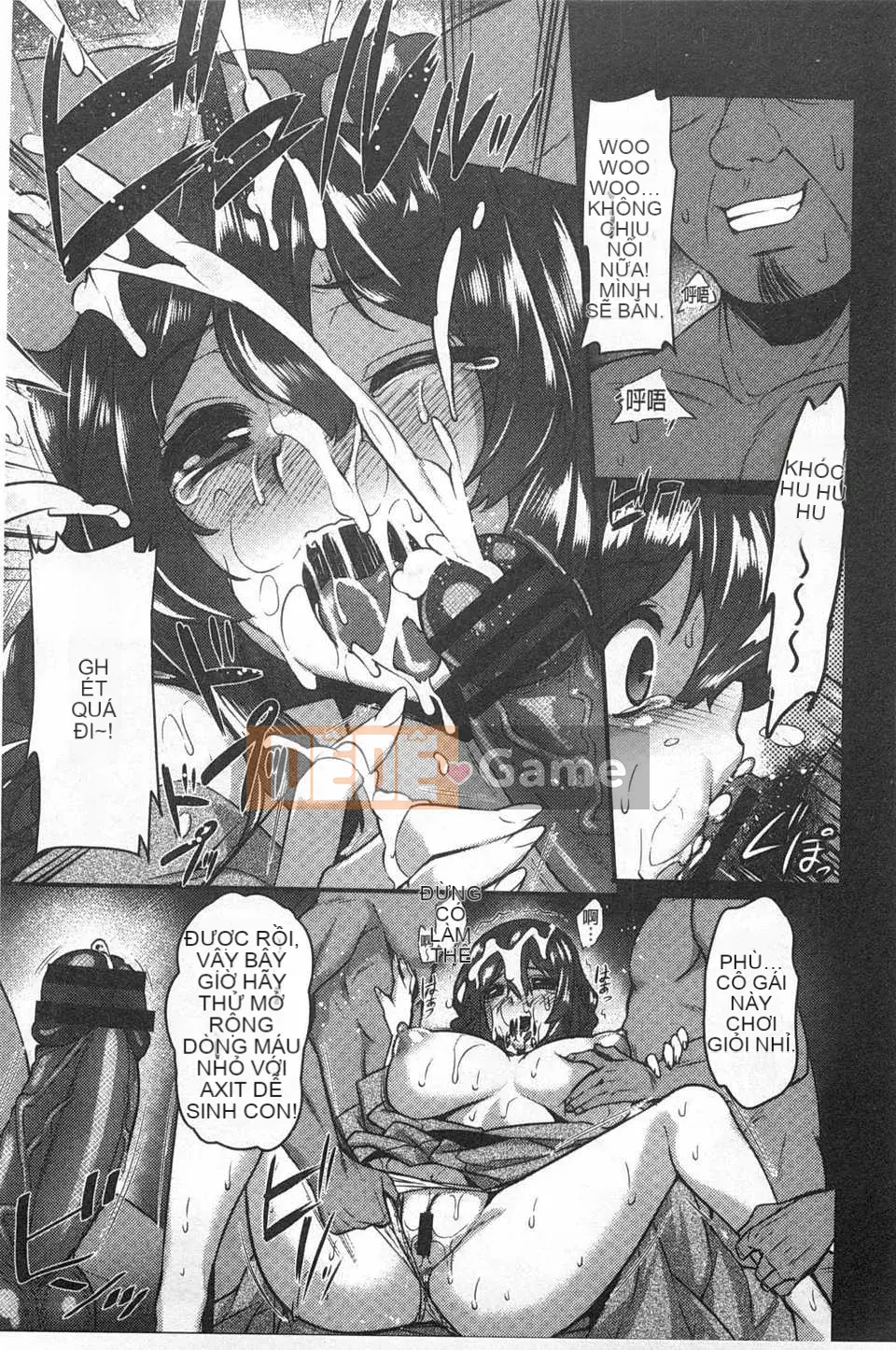 [Abe Inori] Gangbang toàn lỗ [Trung Quốc] [Bản đồ quét bóng tối đen]