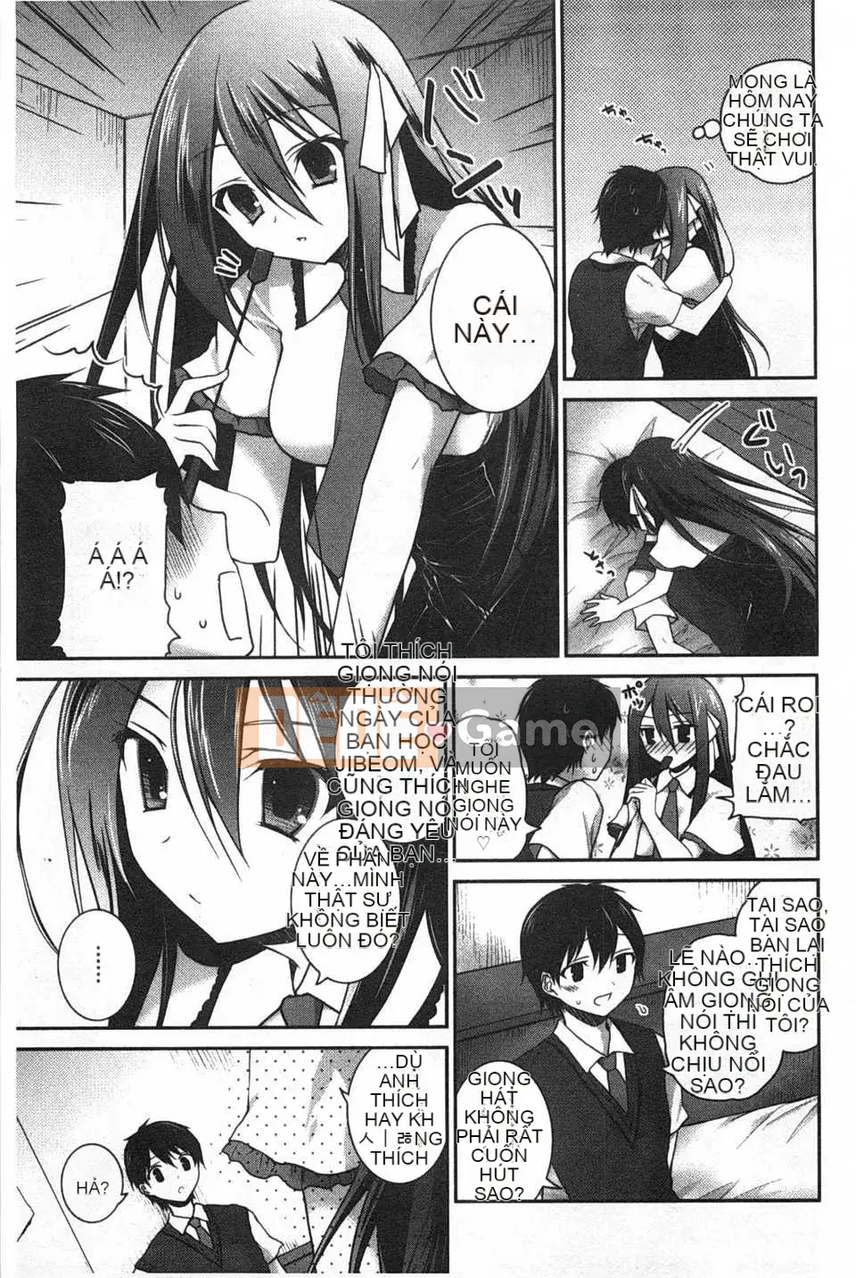 (Truyện tranh người lớn) [Amanagi men ngọc] Hôn tôi và chạm vào tôi nhiều hơn [Tiếng Trung] [Bản đồ quét gió và bóng tối đen]