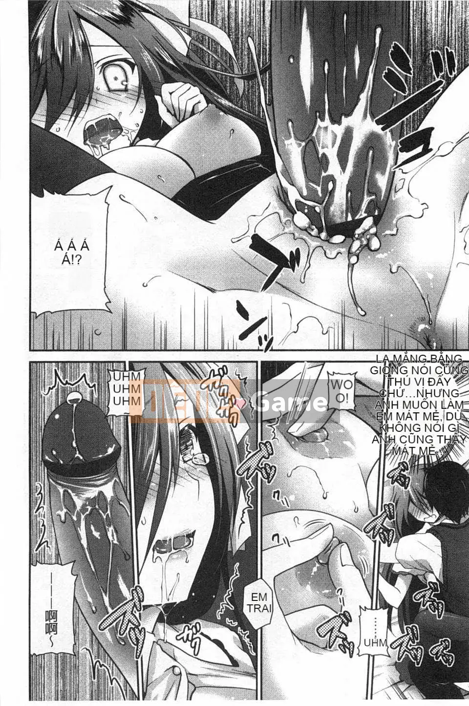 (Truyện tranh người lớn) [Amanagi men ngọc] Hôn tôi và chạm vào tôi nhiều hơn [Tiếng Trung] [Bản đồ quét gió và bóng tối đen]