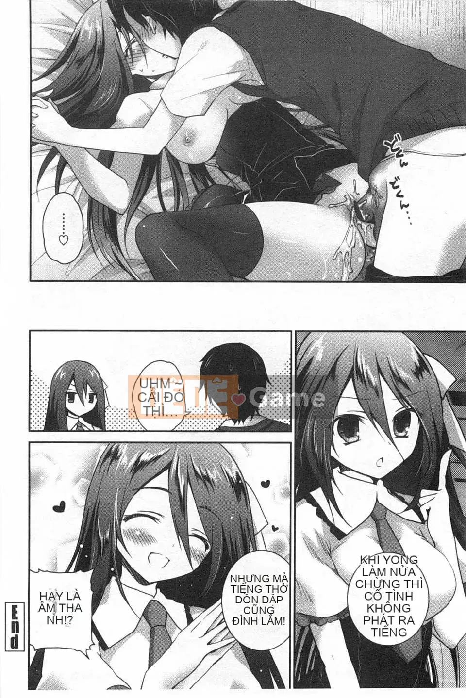 (Truyện tranh người lớn) [Amanagi men ngọc] Hôn tôi và chạm vào tôi nhiều hơn [Tiếng Trung] [Bản đồ quét gió và bóng tối đen]