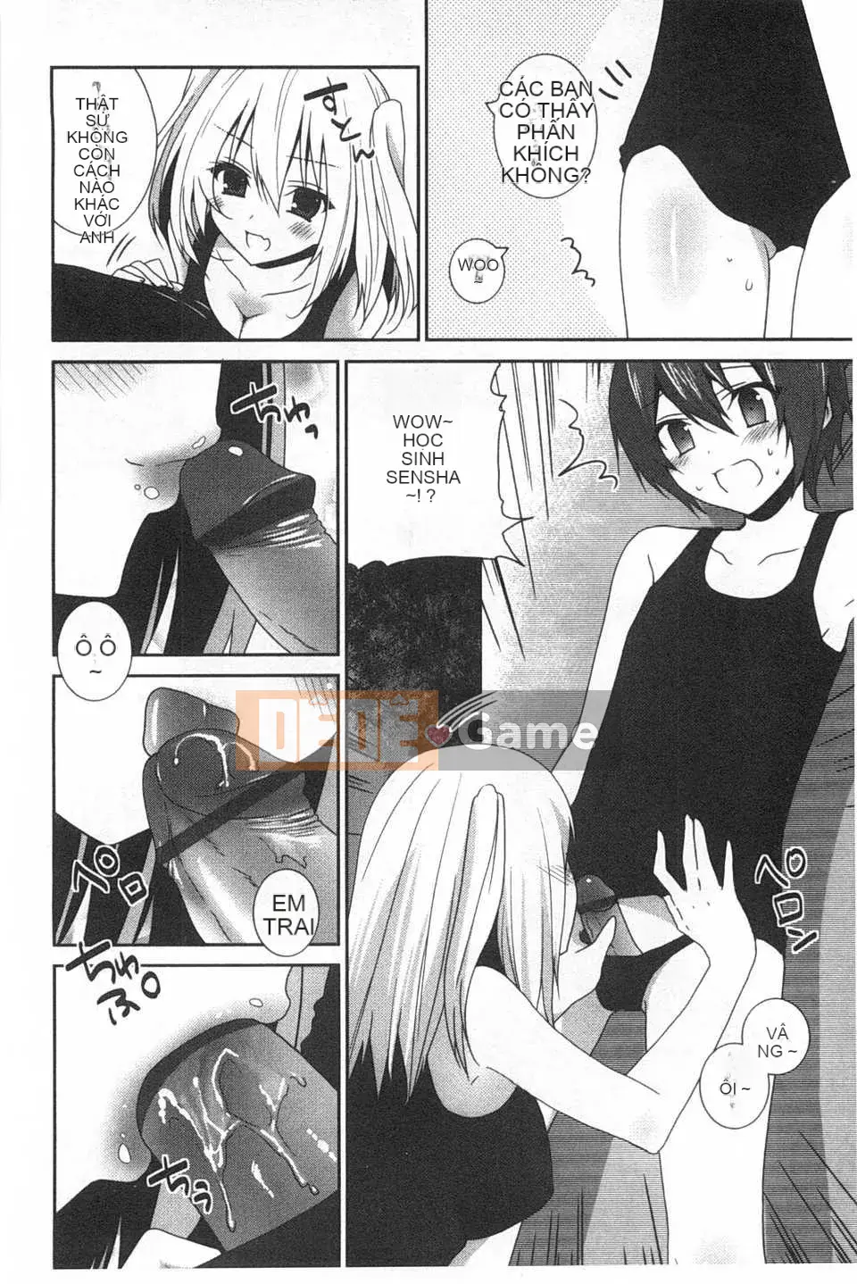 (Truyện tranh người lớn) [Amanagi men ngọc] Hôn tôi và chạm vào tôi nhiều hơn [Tiếng Trung] [Bản đồ quét gió và bóng tối đen]