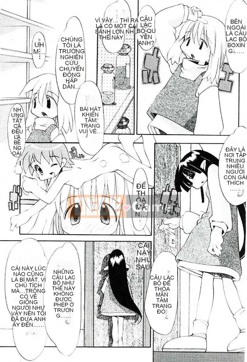 [Heppoko-kun] Khu vườn của các cô gái