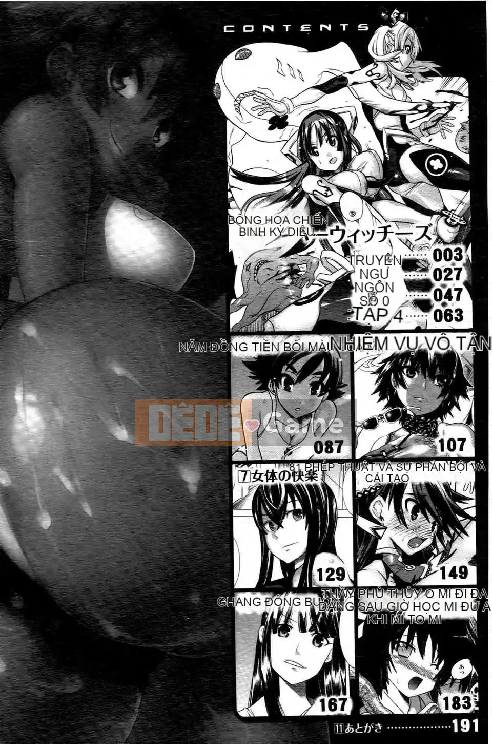 (Seijin Comic) [Tendo Masae] Mahou Senshi Clover Witches [tiếng Trung]