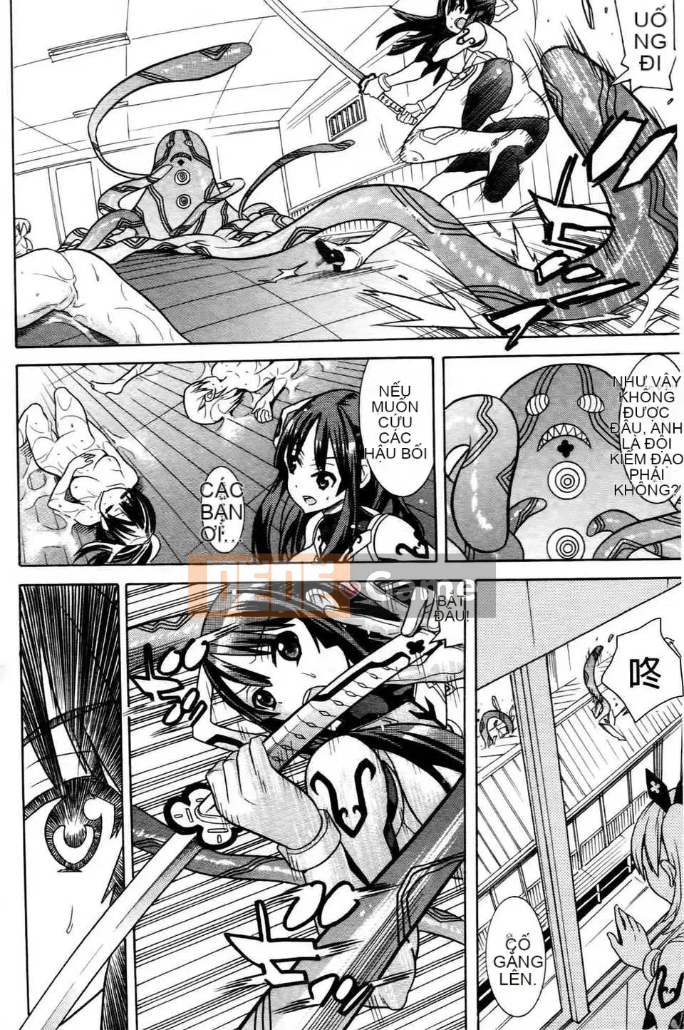 (Seijin Comic) [Tendo Masae] Mahou Senshi Clover Witches [tiếng Trung]