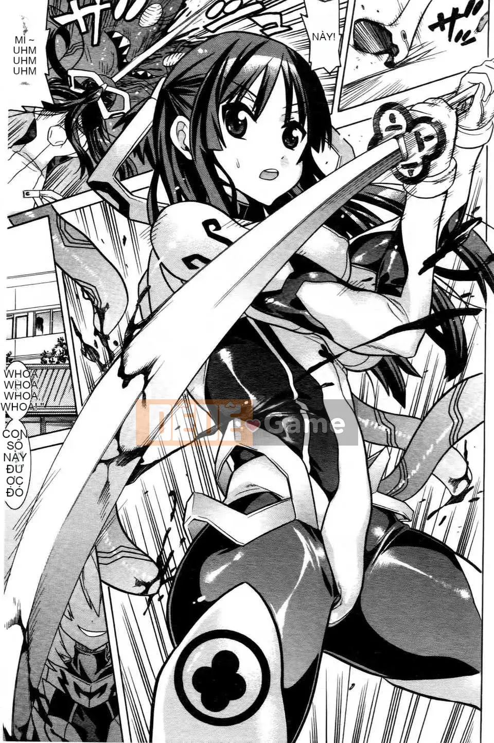 (Seijin Comic) [Tendo Masae] Mahou Senshi Clover Witches [tiếng Trung]