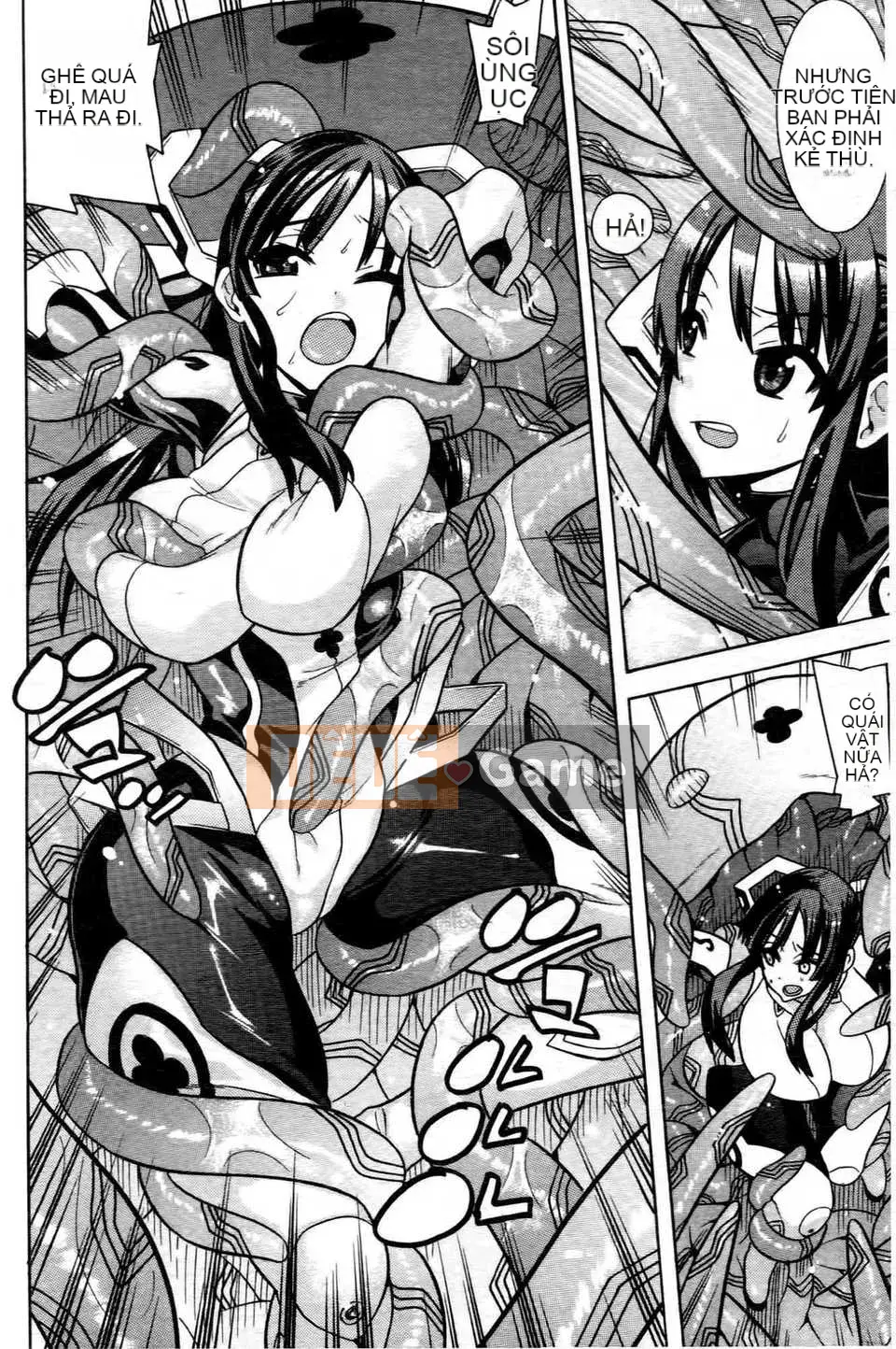 (Seijin Comic) [Tendo Masae] Mahou Senshi Clover Witches [tiếng Trung]