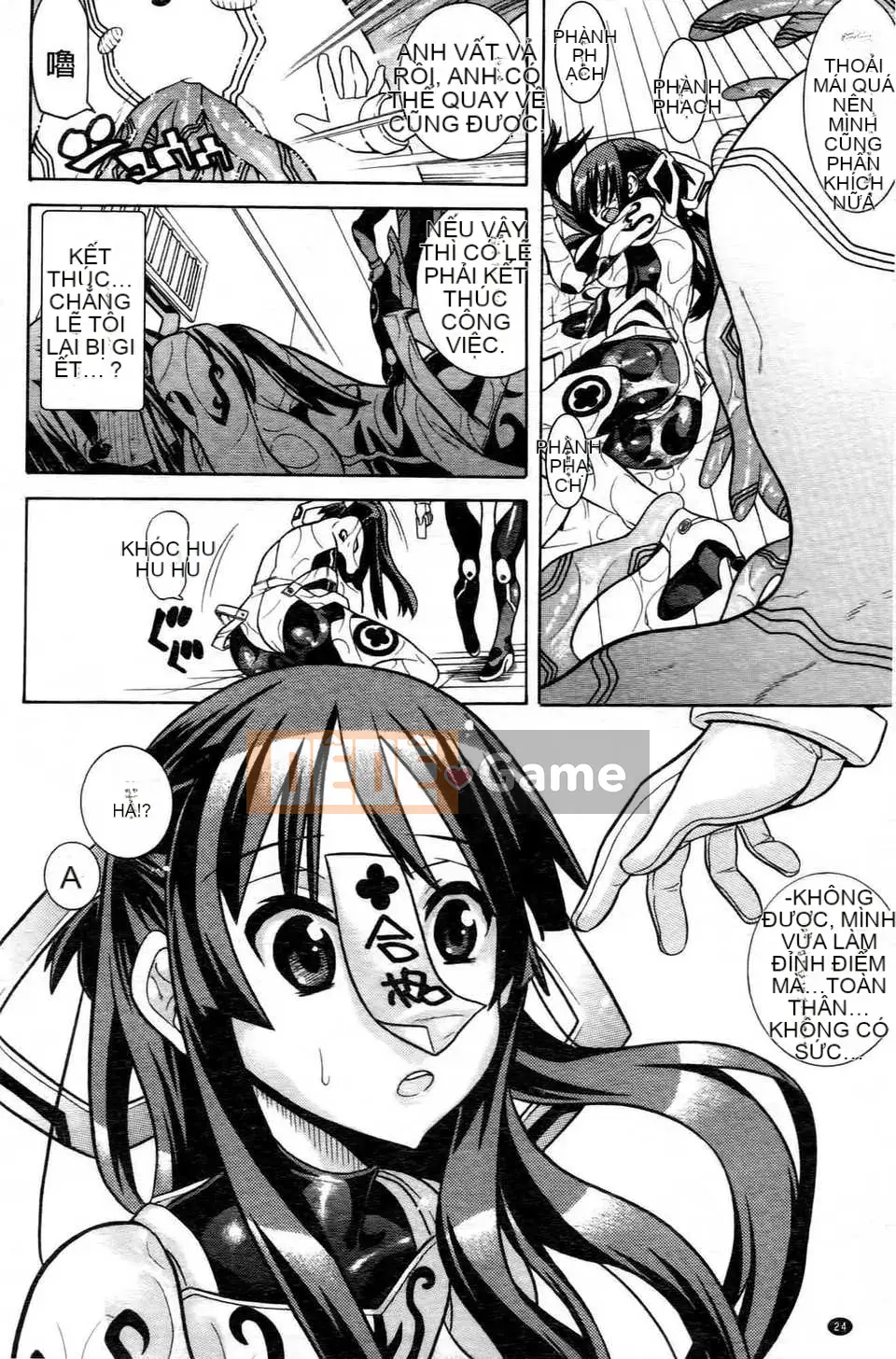 (Seijin Comic) [Tendo Masae] Mahou Senshi Clover Witches [tiếng Trung]