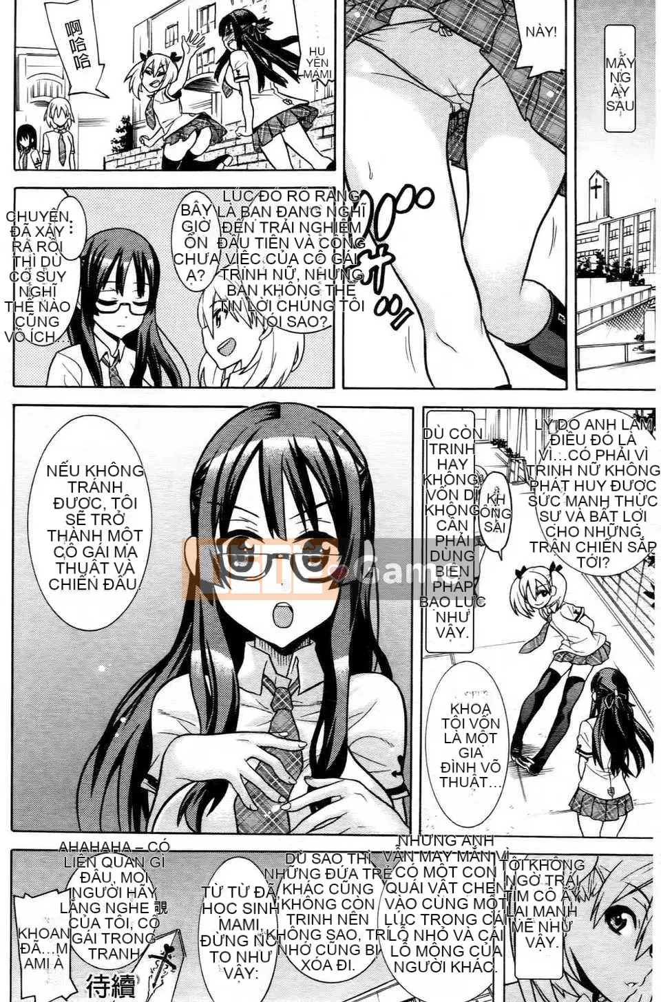 (Seijin Comic) [Tendo Masae] Mahou Senshi Clover Witches [tiếng Trung]