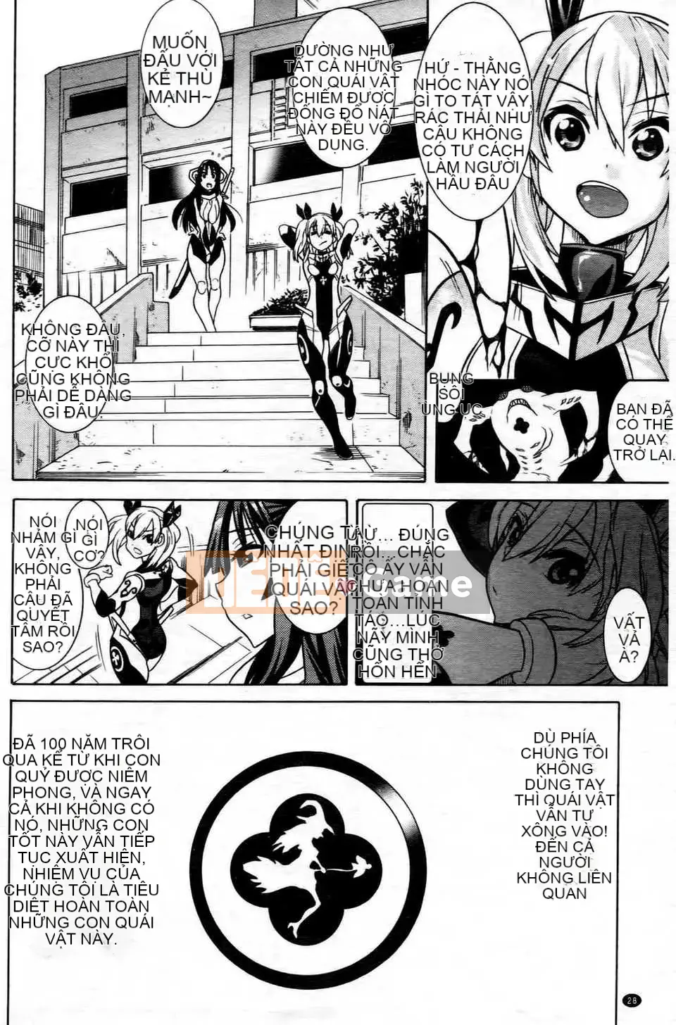 (Seijin Comic) [Tendo Masae] Mahou Senshi Clover Witches [tiếng Trung]