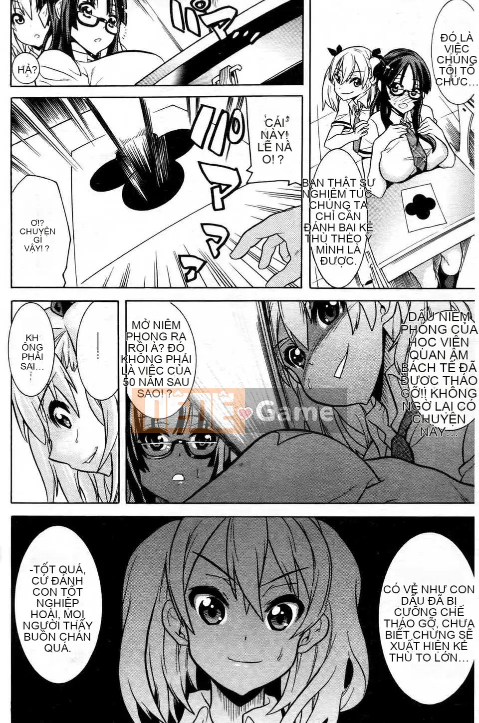 (Seijin Comic) [Tendo Masae] Mahou Senshi Clover Witches [tiếng Trung]