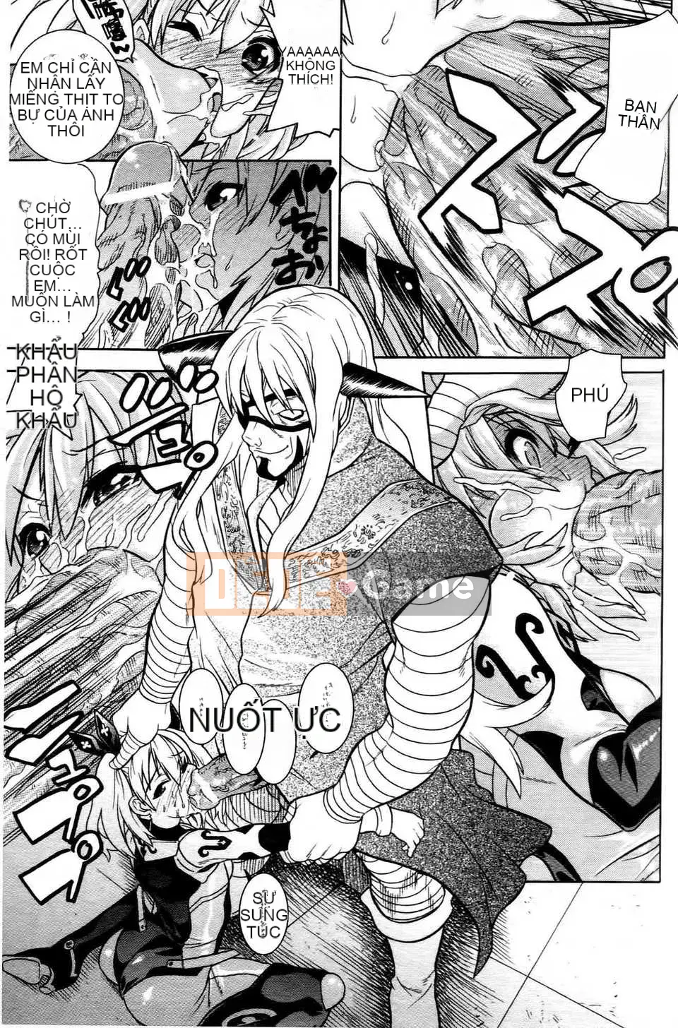 (Seijin Comic) [Tendo Masae] Mahou Senshi Clover Witches [tiếng Trung]