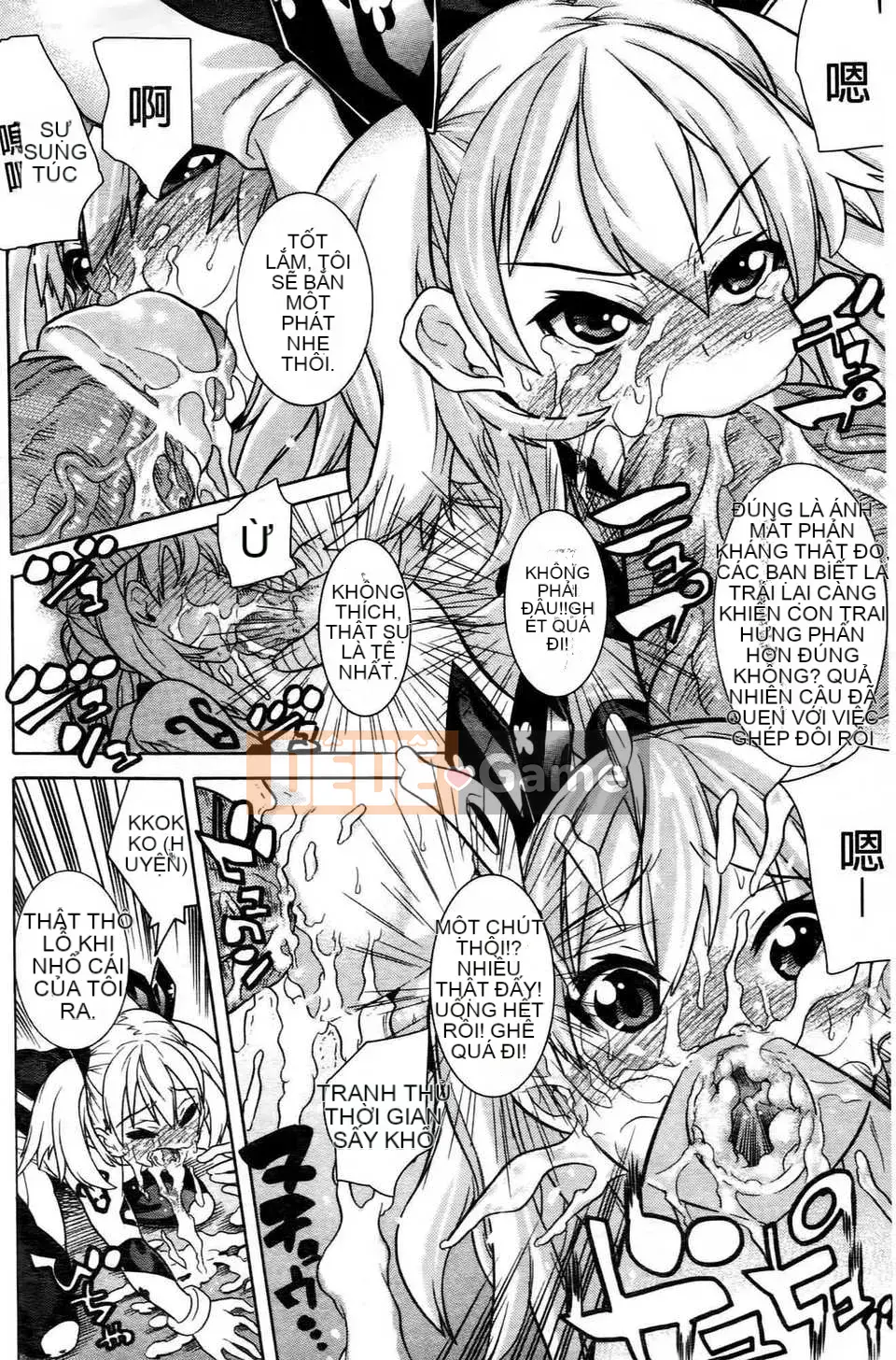 (Seijin Comic) [Tendo Masae] Mahou Senshi Clover Witches [tiếng Trung]