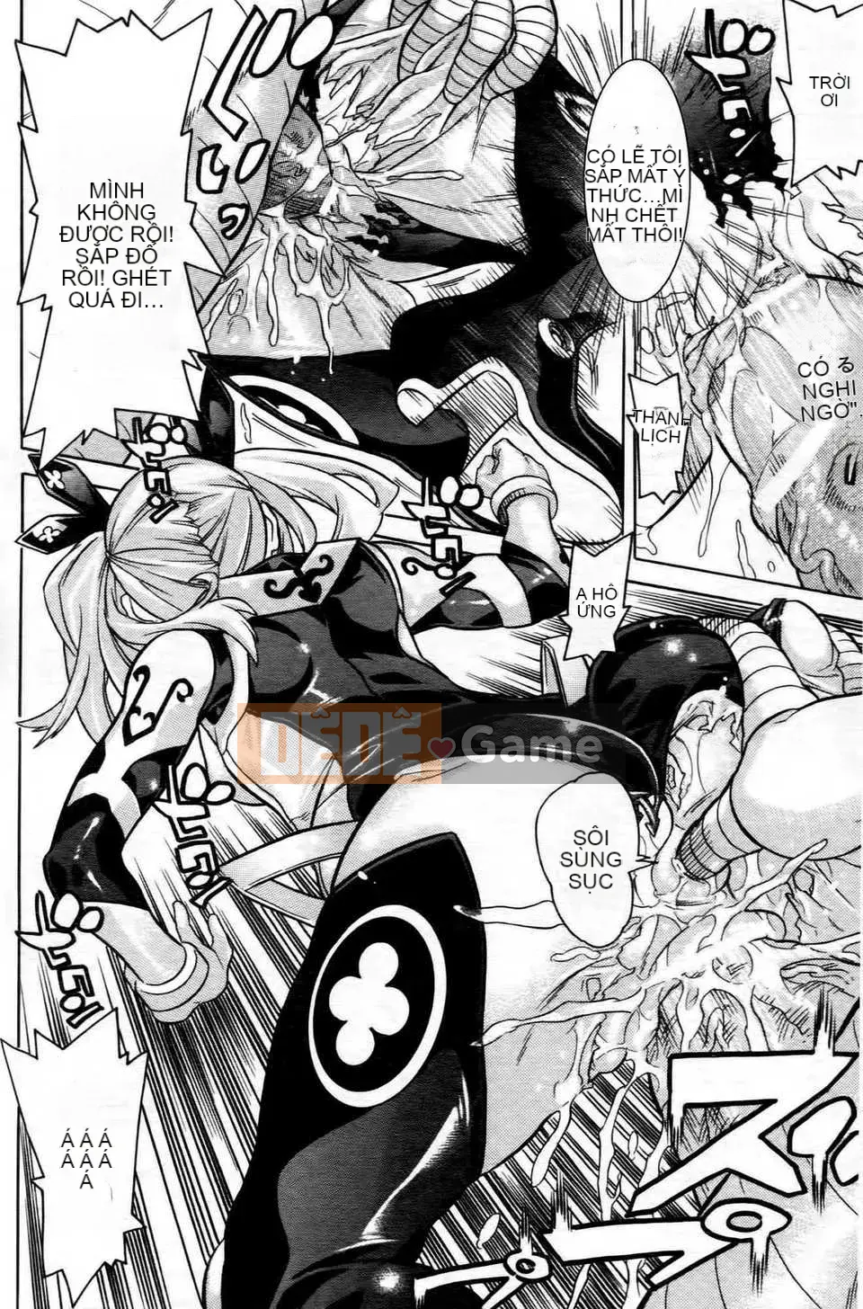 (Seijin Comic) [Tendo Masae] Mahou Senshi Clover Witches [tiếng Trung]