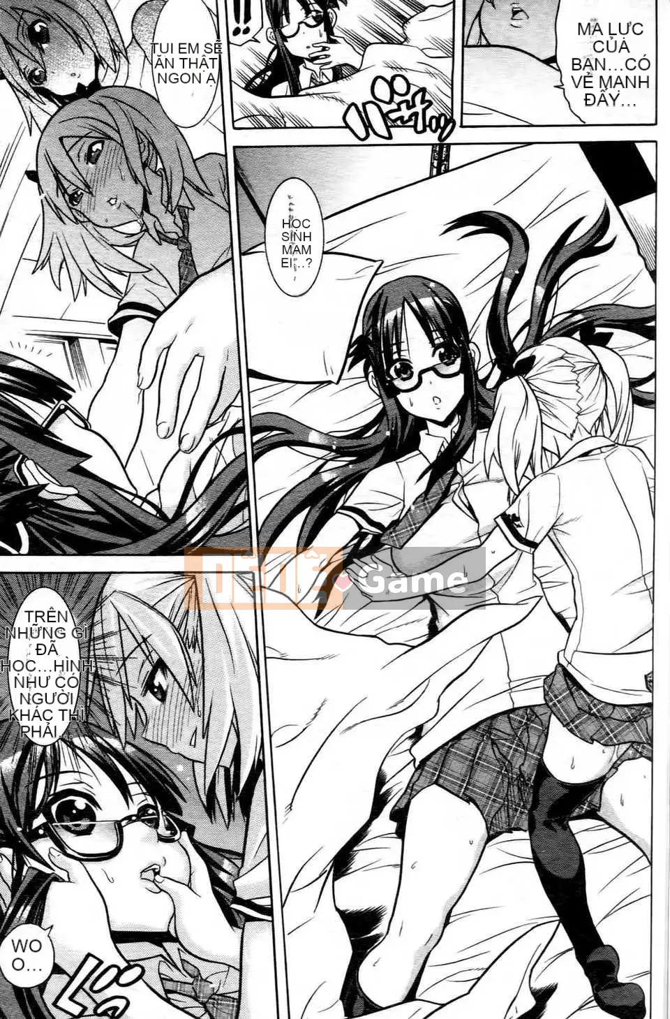 (Seijin Comic) [Tendo Masae] Mahou Senshi Clover Witches [tiếng Trung]