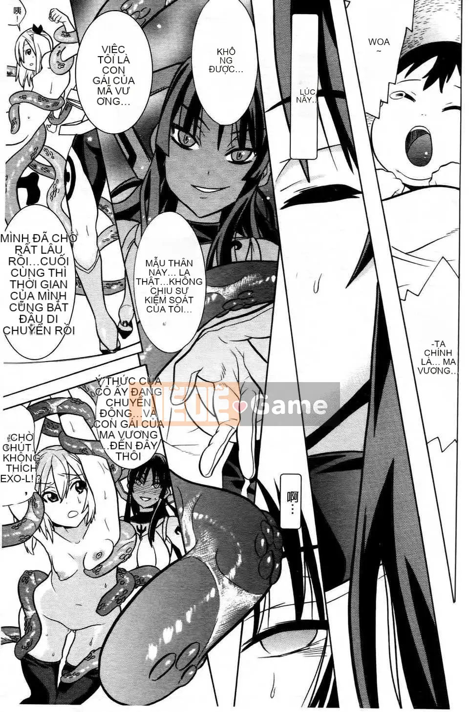 (Seijin Comic) [Tendo Masae] Mahou Senshi Clover Witches [tiếng Trung]