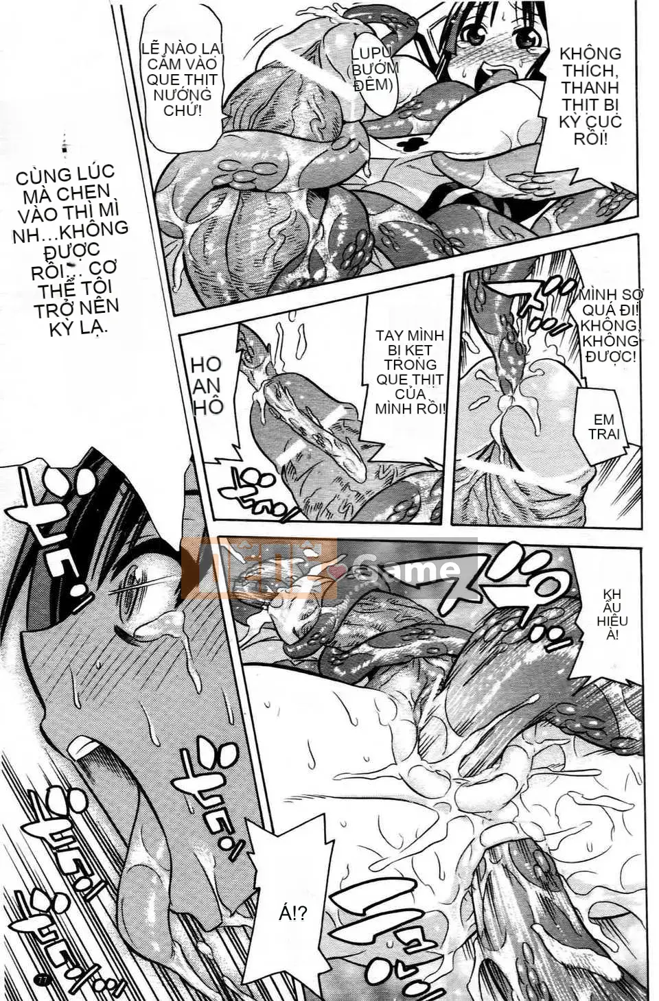 (Seijin Comic) [Tendo Masae] Mahou Senshi Clover Witches [tiếng Trung]