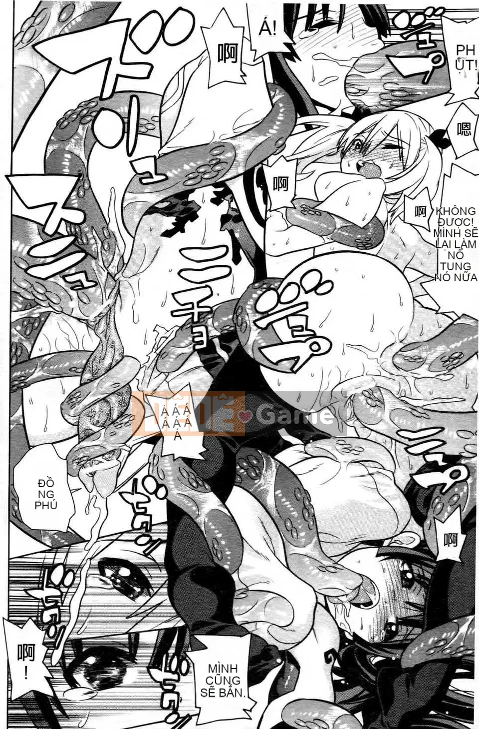 (Seijin Comic) [Tendo Masae] Mahou Senshi Clover Witches [tiếng Trung]