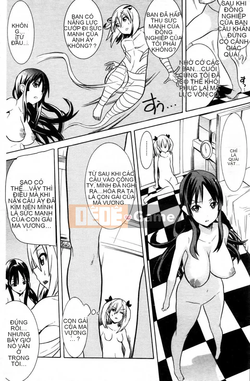 (Seijin Comic) [Tendo Masae] Mahou Senshi Clover Witches [tiếng Trung]