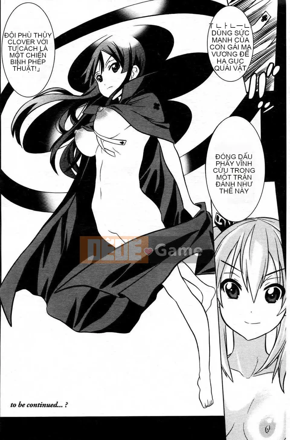 (Seijin Comic) [Tendo Masae] Mahou Senshi Clover Witches [tiếng Trung]