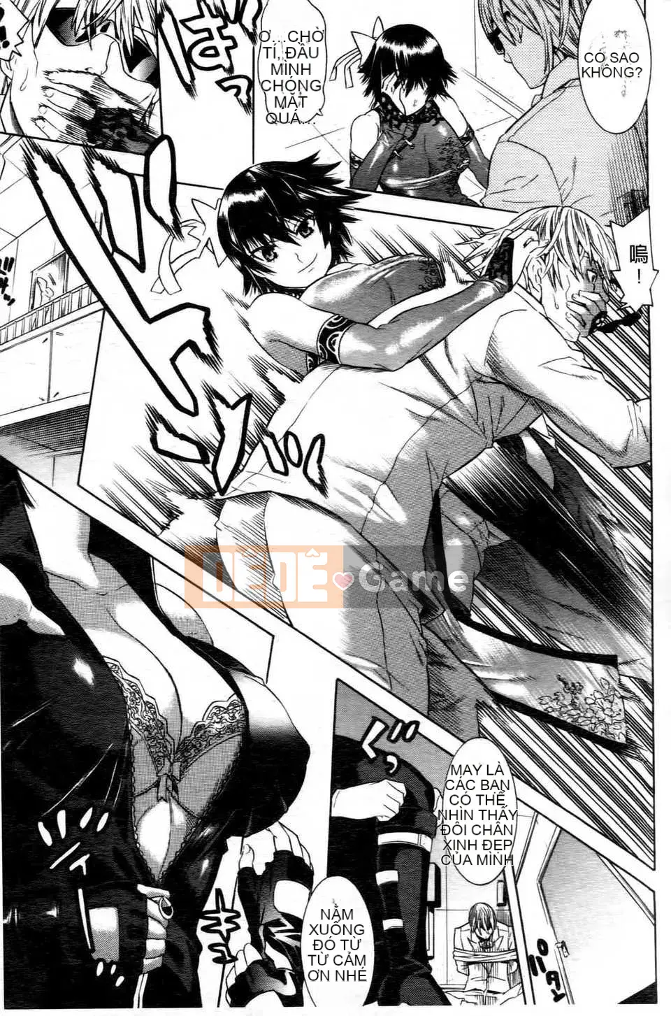 (Seijin Comic) [Tendo Masae] Mahou Senshi Clover Witches [tiếng Trung]