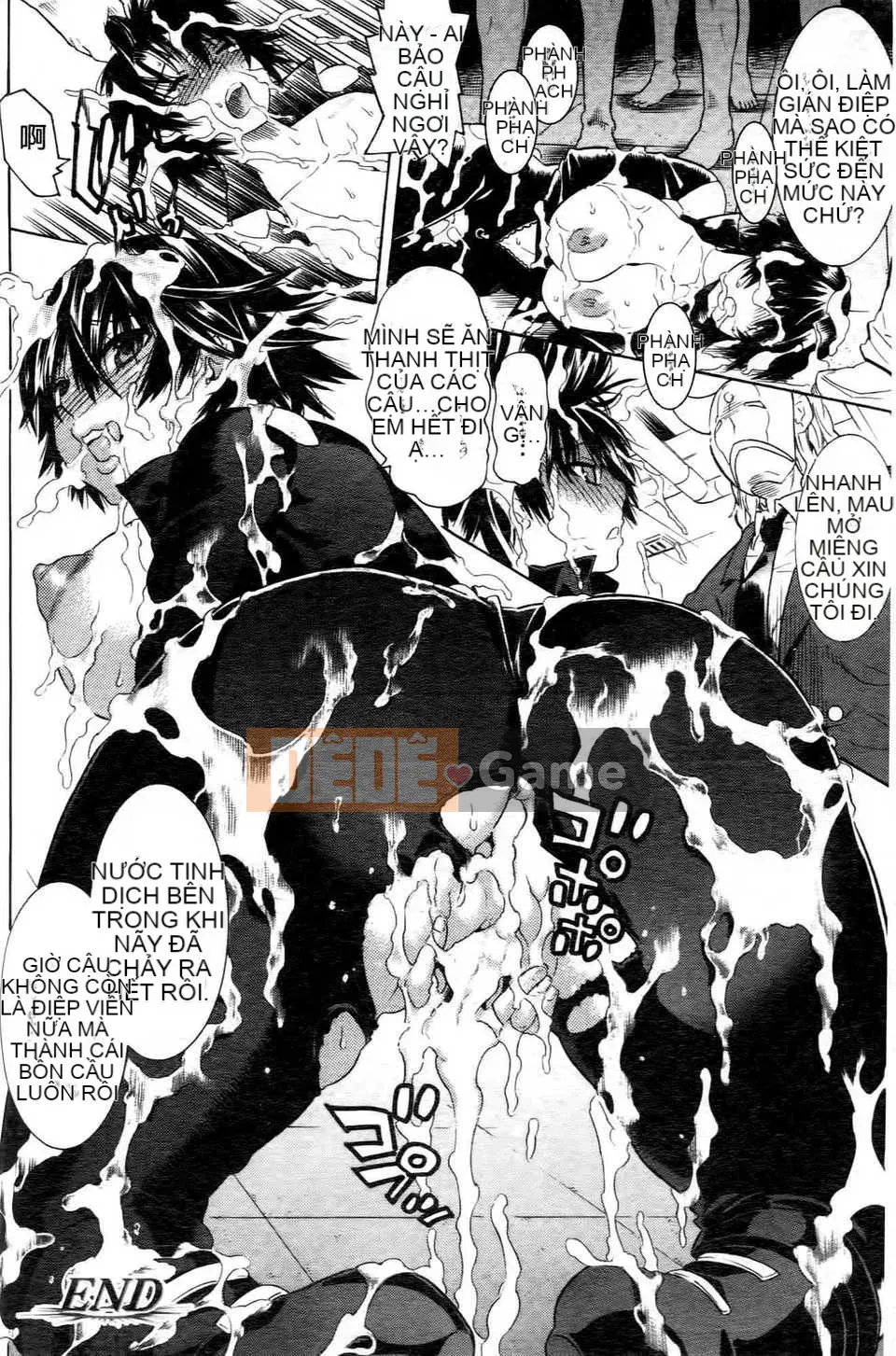 (Seijin Comic) [Tendo Masae] Mahou Senshi Clover Witches [tiếng Trung]