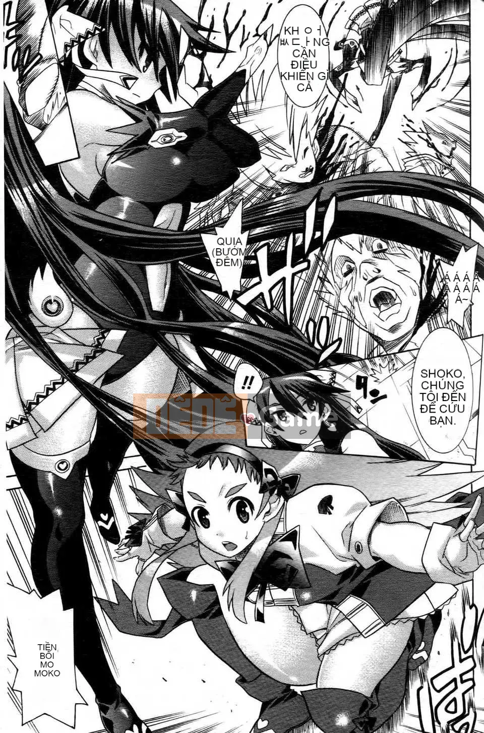 (Seijin Comic) [Tendo Masae] Mahou Senshi Clover Witches [tiếng Trung]