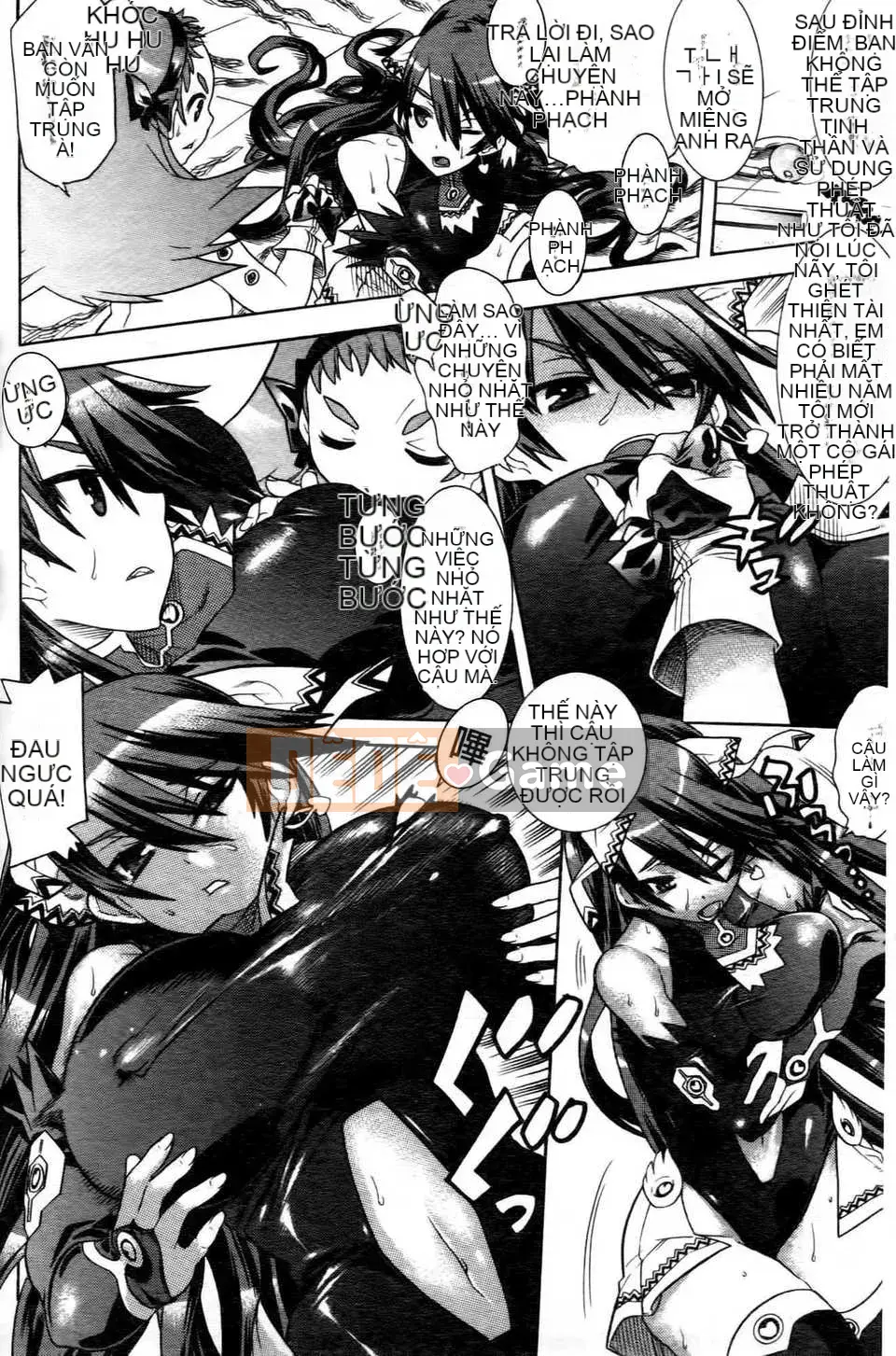 (Seijin Comic) [Tendo Masae] Mahou Senshi Clover Witches [tiếng Trung]