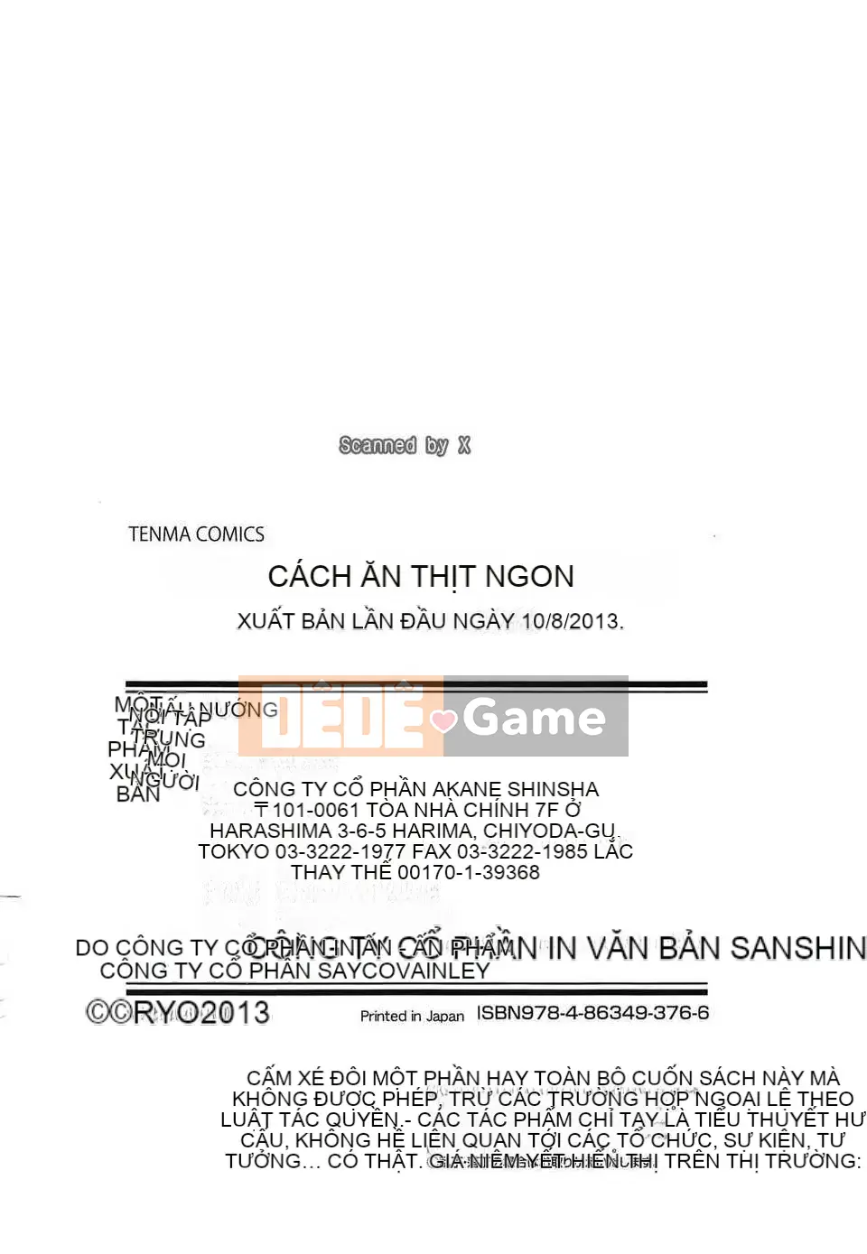 (Truyện tranh Seijin) [Ryo] Cách thưởng thức món thịt ngon [tiếng Trung]