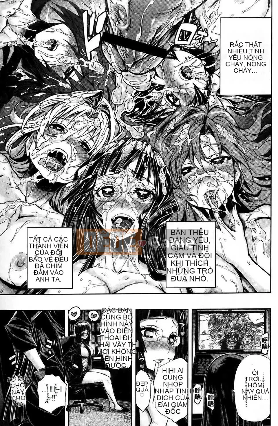 [Kihiru] Harem Squad Sucks Me + Tập sách 8P Đặc biệt