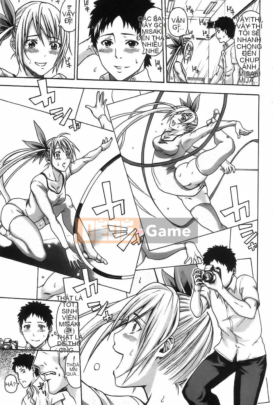 [Hình ảnh cô gái khoảng cách tình yêu thuần khiết [Anh hề] cô gái câu lạc bộ và mồ hôi ngọt ngào