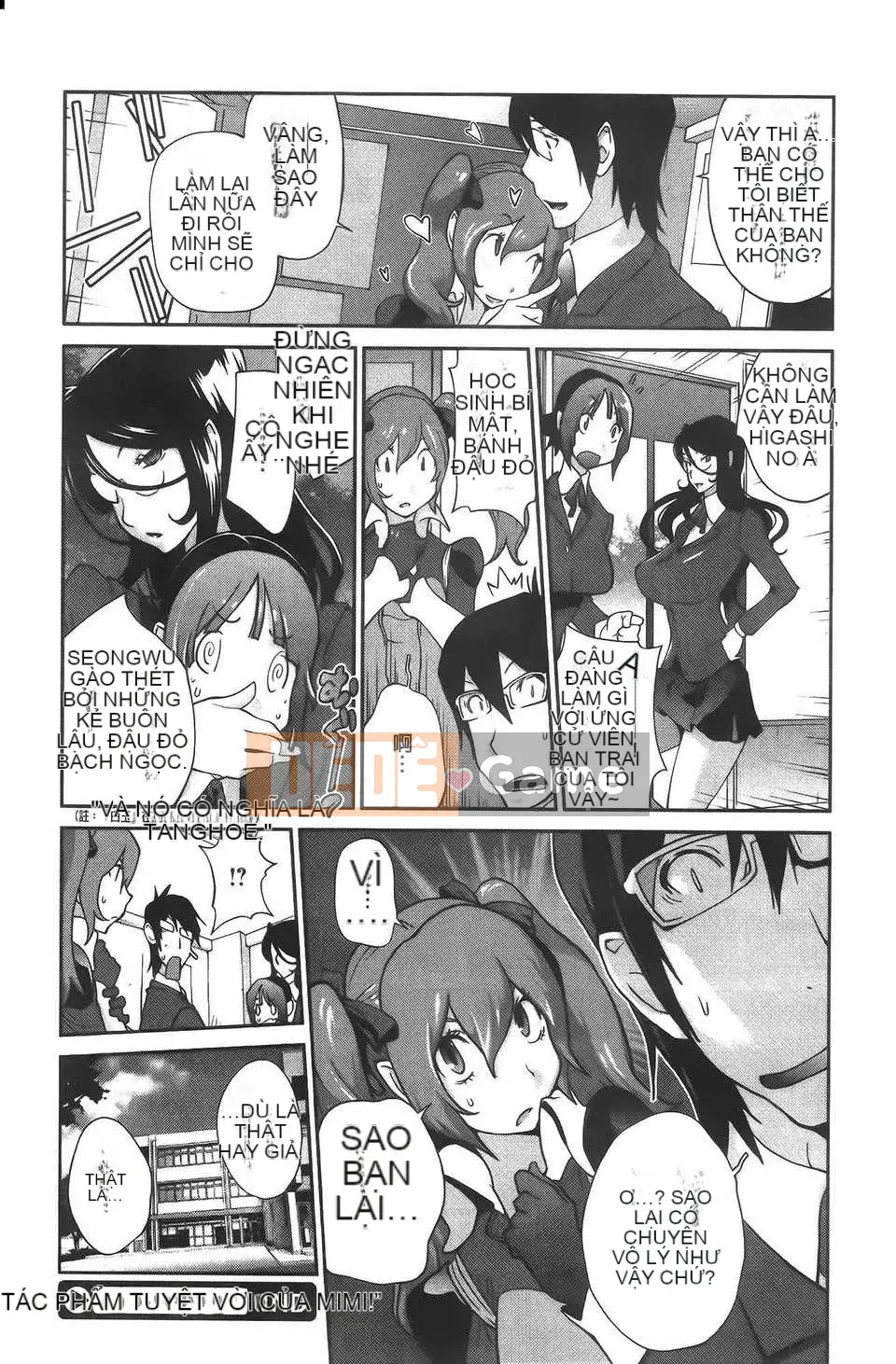 [Vẽ con gái khoảng cách tình yêu thuần khiết] [Kotoyoshi Yumisuke] Rất nhiều anmitsu?