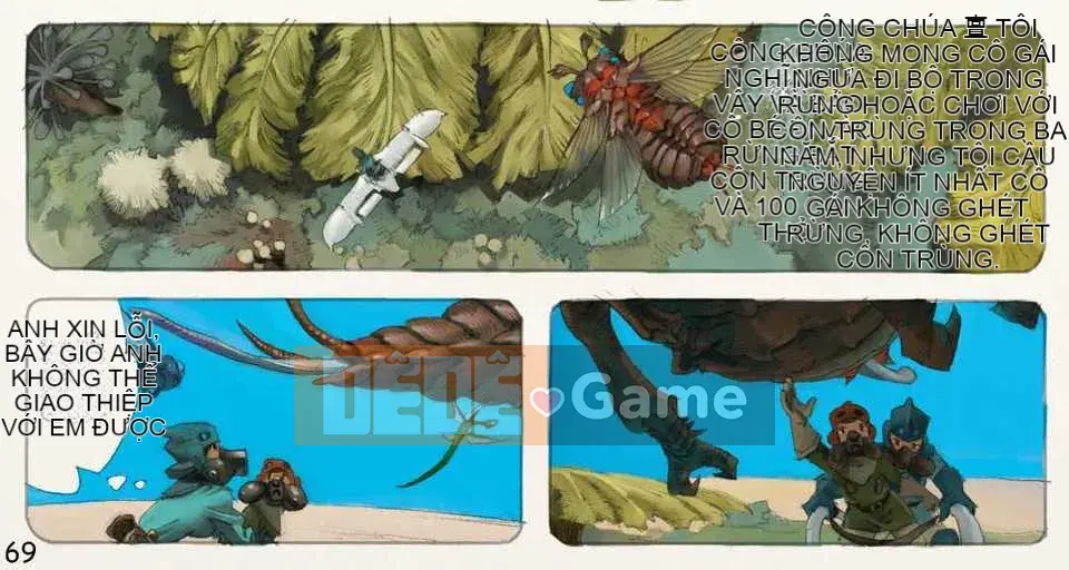 [Suiseiseki] [Suzuki Dogezaemon] Công chúa yêu côn trùng 3 (Nausicaa of the Valley of the Wind)