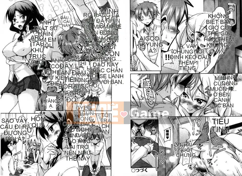 [Narusawa Kei] March Rabbits After School (Tranh sơn dầu Myanmar)[New World C2316]