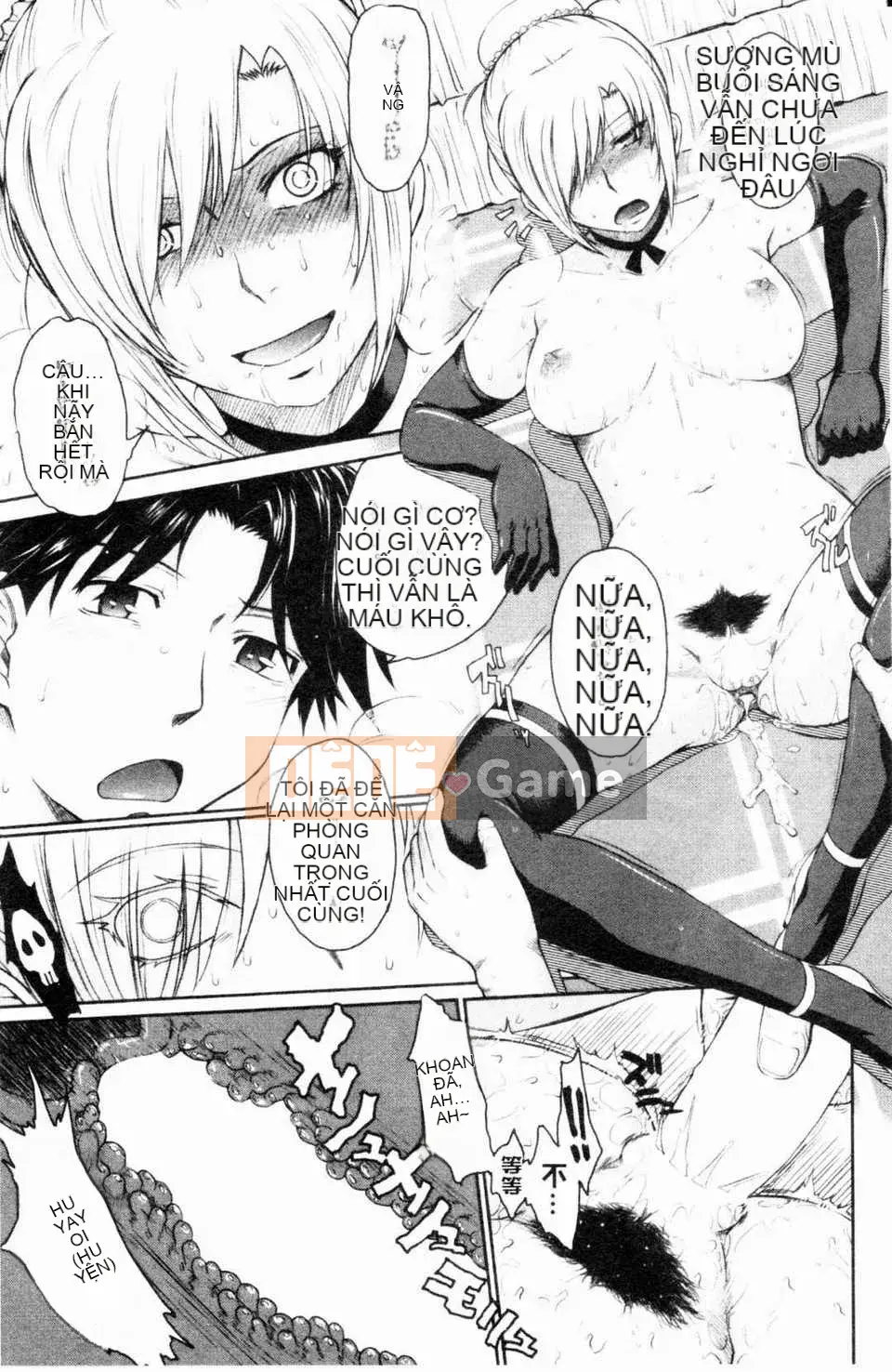 [Tsukino Jougi] Hoàng tử bất hạnh và cô hầu gái cay độc