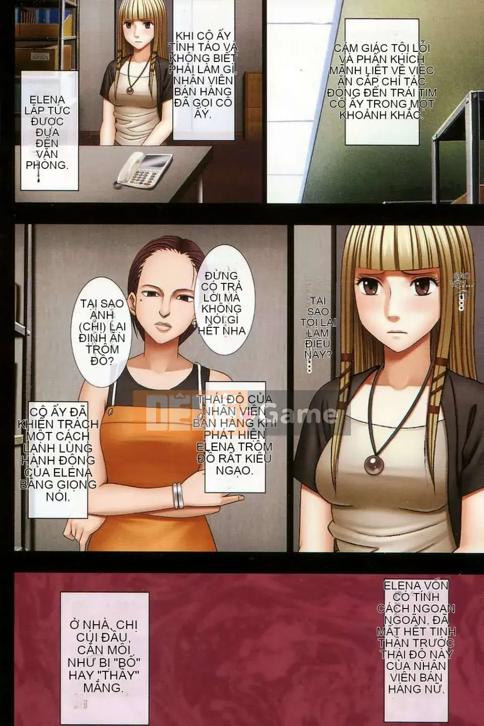 [truyện tranh màu đỏ thẫm (carmine)] Tôi không thể tin rằng mình lại cảm thấy như vậy khi bị cưỡng hiếp.