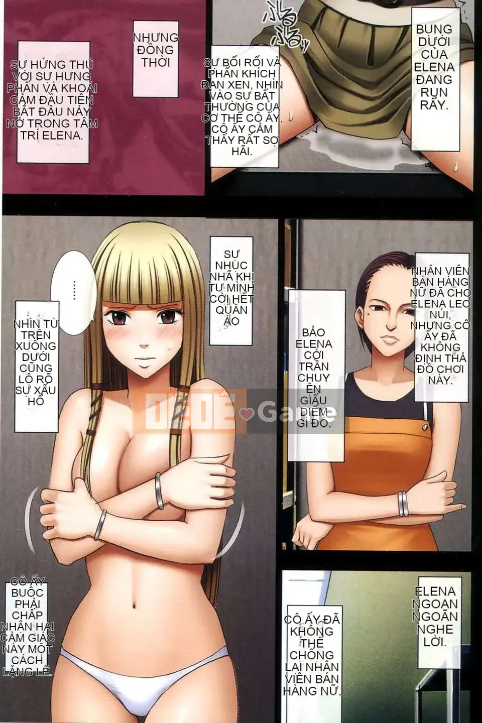 [truyện tranh màu đỏ thẫm (carmine)] Tôi không thể tin rằng mình lại cảm thấy như vậy khi bị cưỡng hiếp.