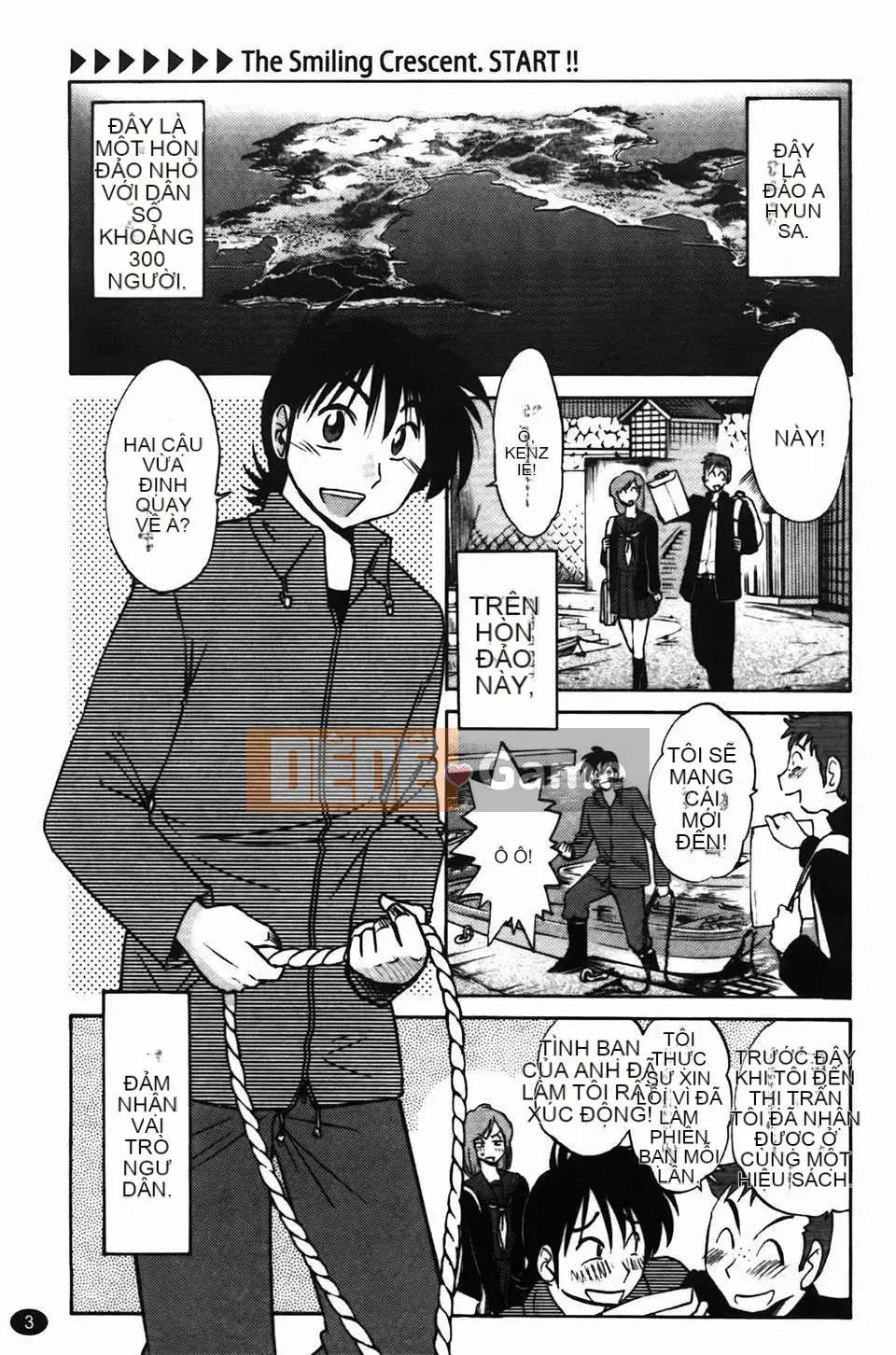 [Glossy] Trăng lưỡi liềm đang cười Tập 1