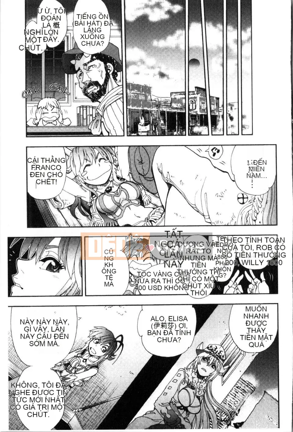 [Yagamidai + Urobuchi Gen]-Tiếp tục Django of Slaughter ~Hell's Bounty~