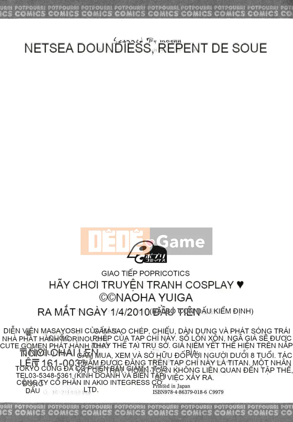 [Yuga Naoha] Hãy cosplay manga seikatsu nào?