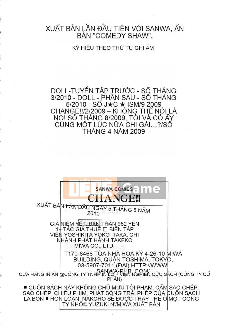 [Teak N'] THAY ĐỔI!!