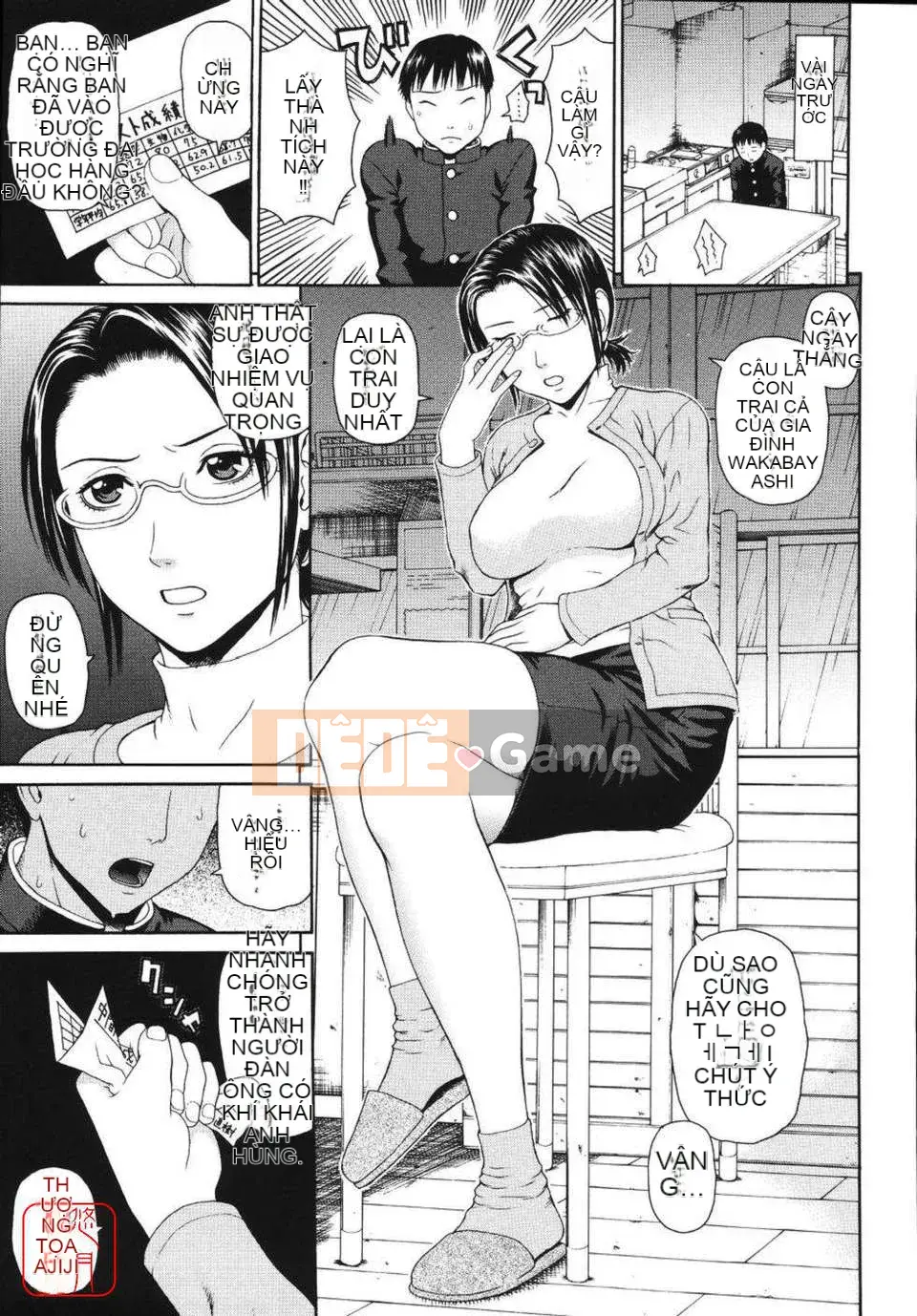 [Snake Light Court Saburo] Suy nghĩ về việc ngoại tình