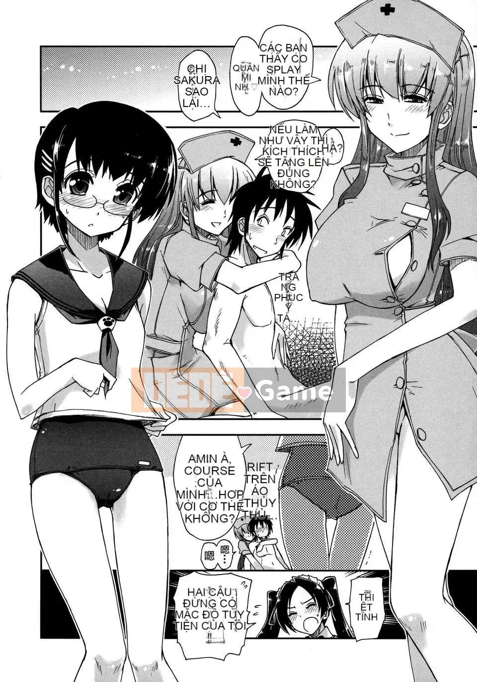 [Tatsuya Ueno] Mosaic x Three Sisters [a1...Remap] (15p mới)