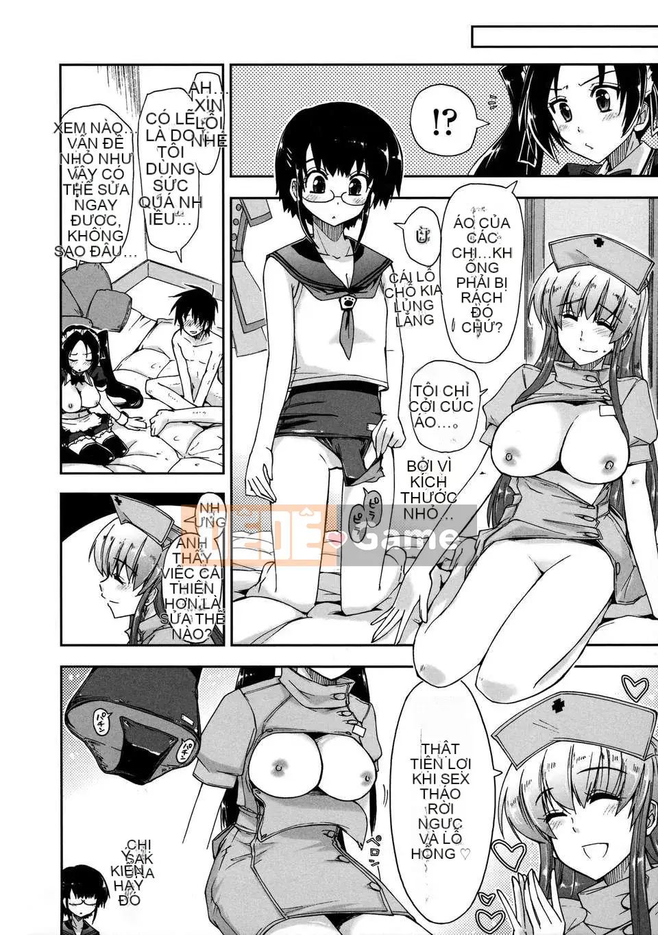 [Tatsuya Ueno] Mosaic x Three Sisters [a1...Remap] (15p mới)