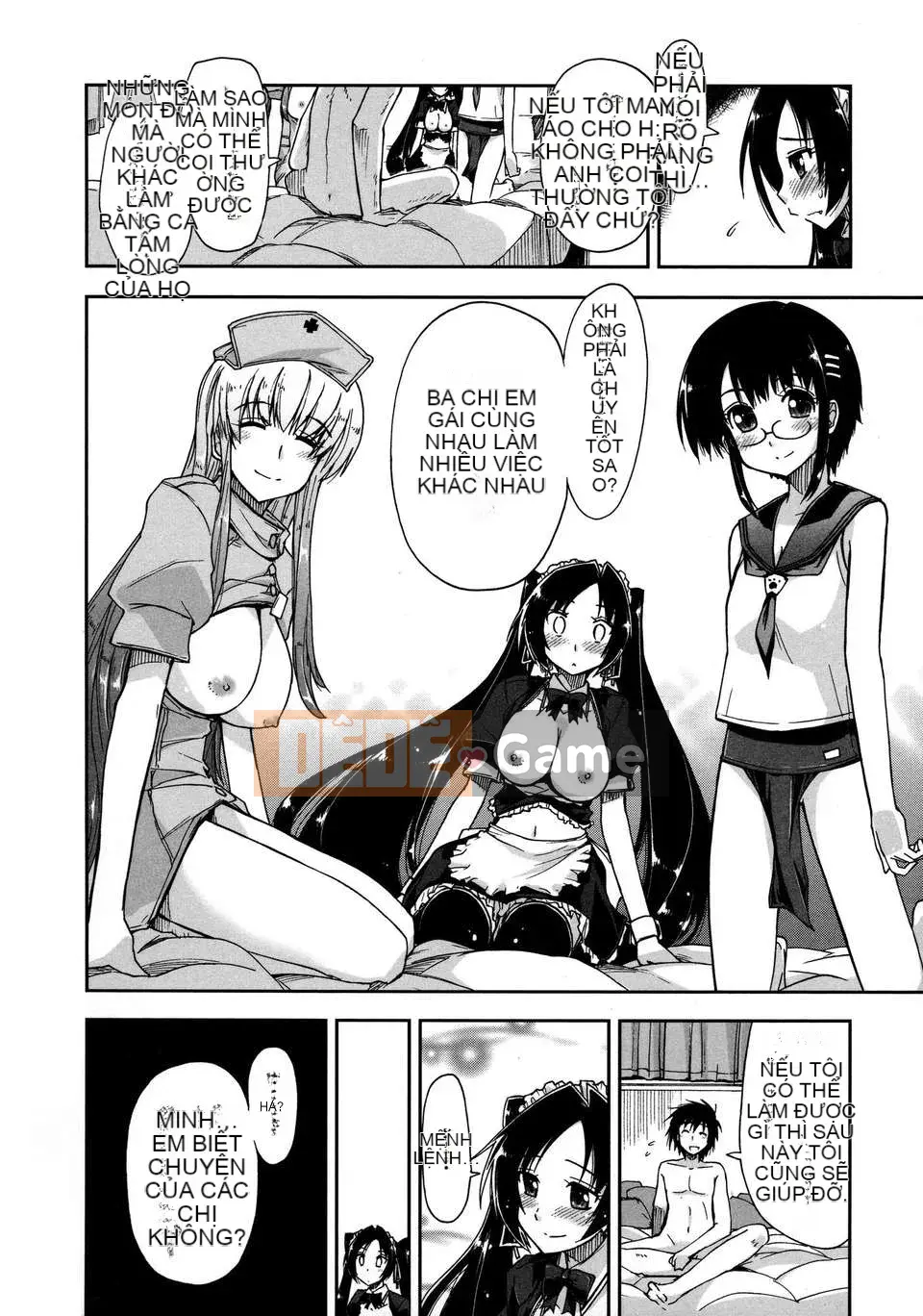 [Tatsuya Ueno] Mosaic x Three Sisters [a1...Remap] (15p mới)