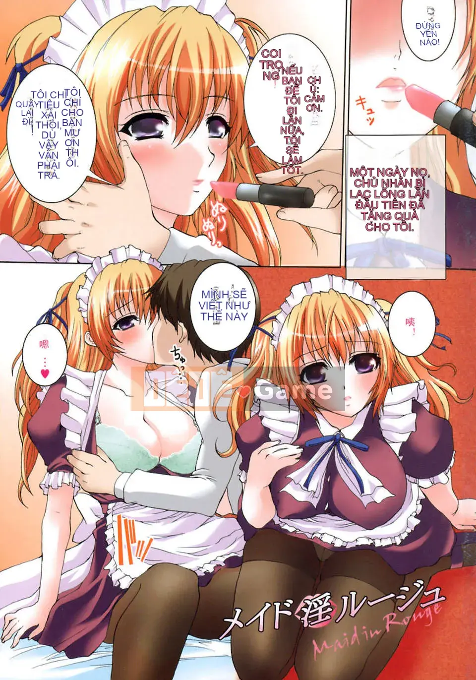 [Hatoya Mameshichi] Hầu gái 100%