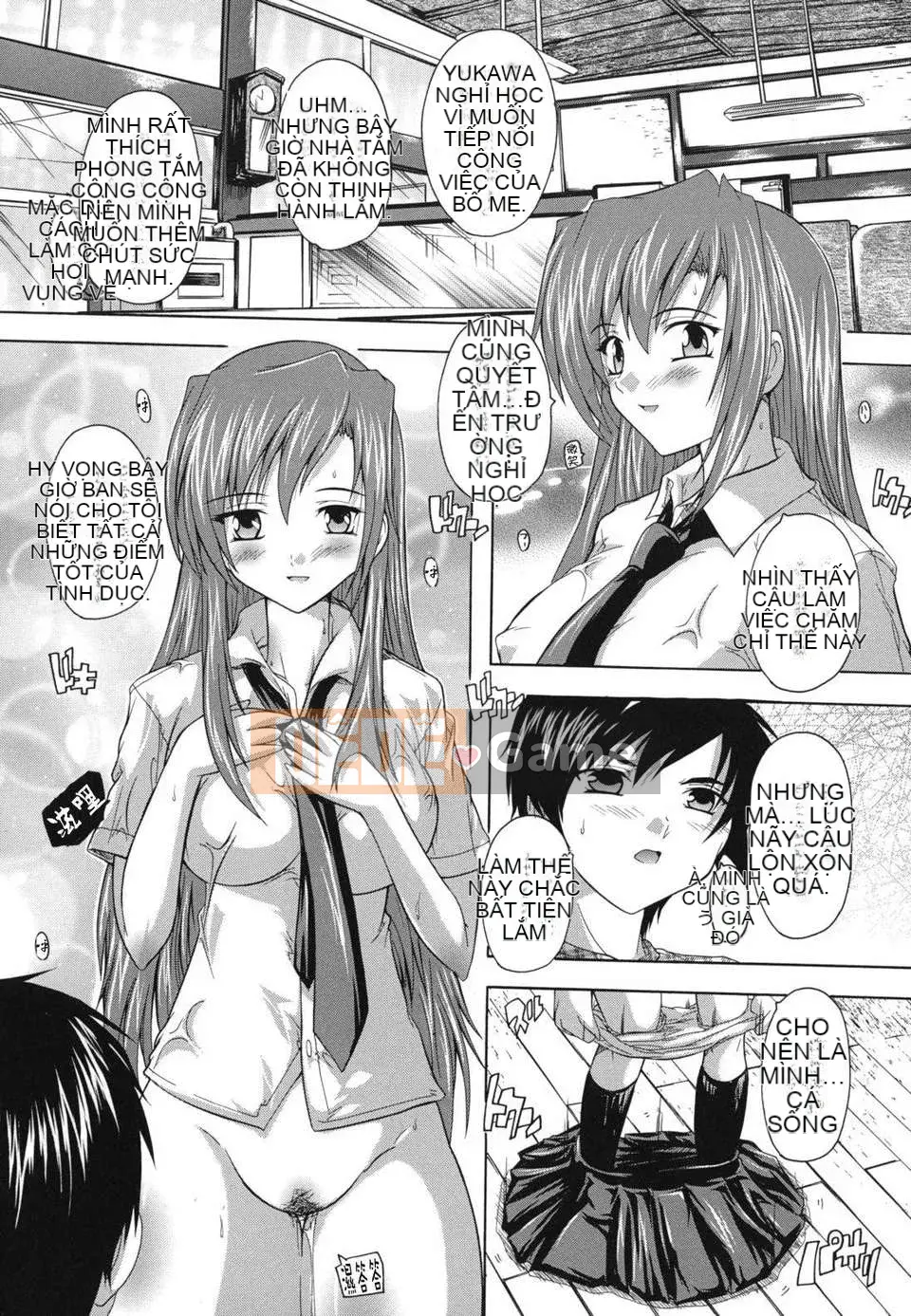 [Natsuka Qya] Sao nhà tắm công cộng toàn gái xinh thế này?