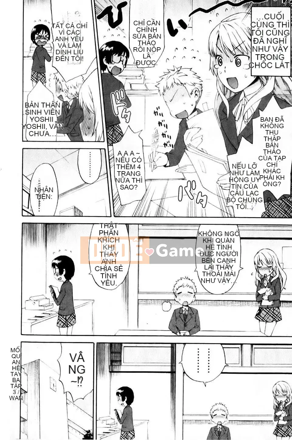 [Warokuri Haru] Tam giác Kan